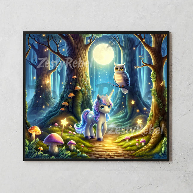Best tumbler wrap png for unicorn lovers – galaxy background sublimation design