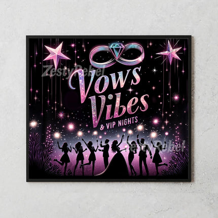 Best tumbler png for wall art and print on demand – vow night celebration with stars and shimmer
