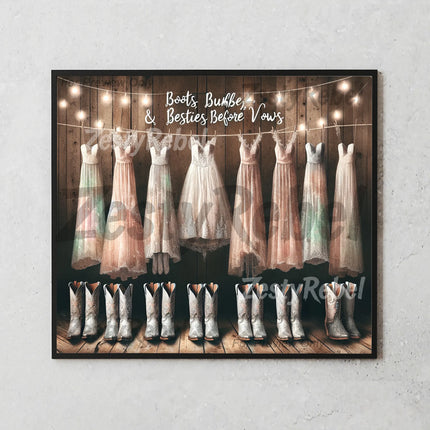 Best tumbler png for wall art and print on demand – western-themed design with dresses and fairy lights
