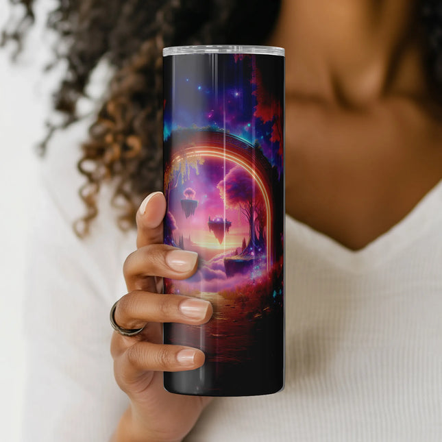 Buy tumbler png cosmic fantasy design – digital download for crafters, drinkware, and clipart bundle creation