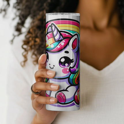 Buy tumbler png unicorn fantasy design – digital download for crafters, drinkware and clipart bundle use