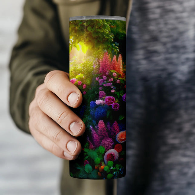 Buy tumbler png floral sublimation wrap – pink watercolor roses for drinkware and DIY gifts