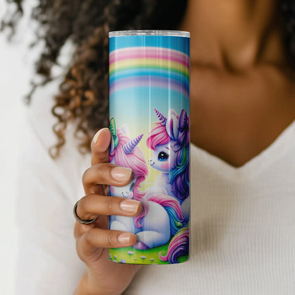 Buy tumbler png unicorn pastel rainbow – cute clipart bundle for drinkware and gifts