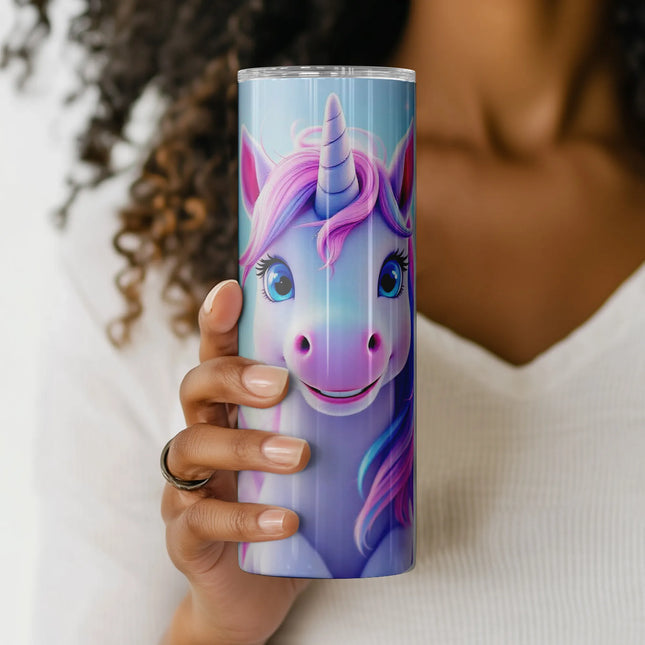 Buy tumbler png pastel unicorn design – digital download for crafters and clipart bundle use