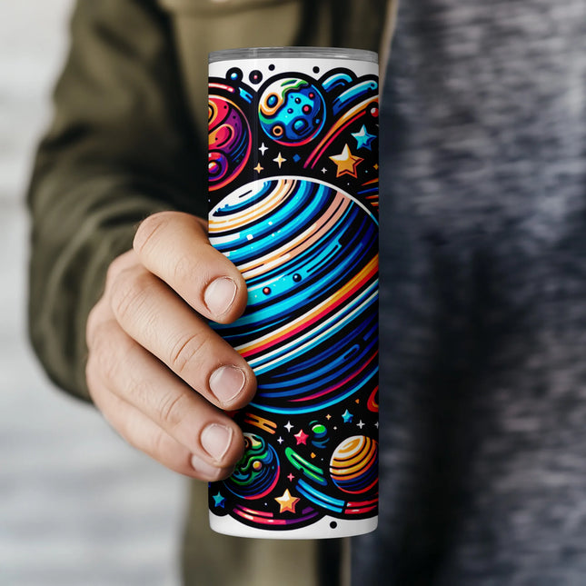 Buy tumbler png with retro space art – clipart bundle for sublimation download gifts