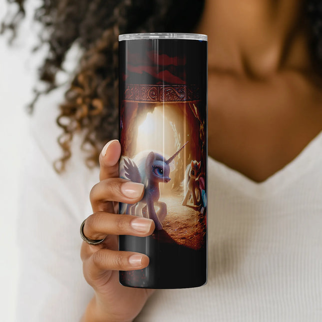 Buy rune magic unicorn png wrap – fantasy tumbler sublimation for coffee lovers and small shops