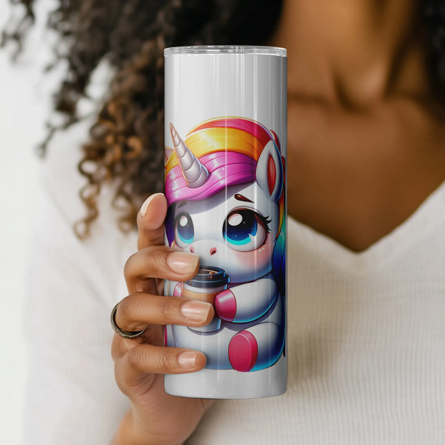 Buy tumbler png cute unicorn coffee – digital download wrap for wall art and sublimation gifts
