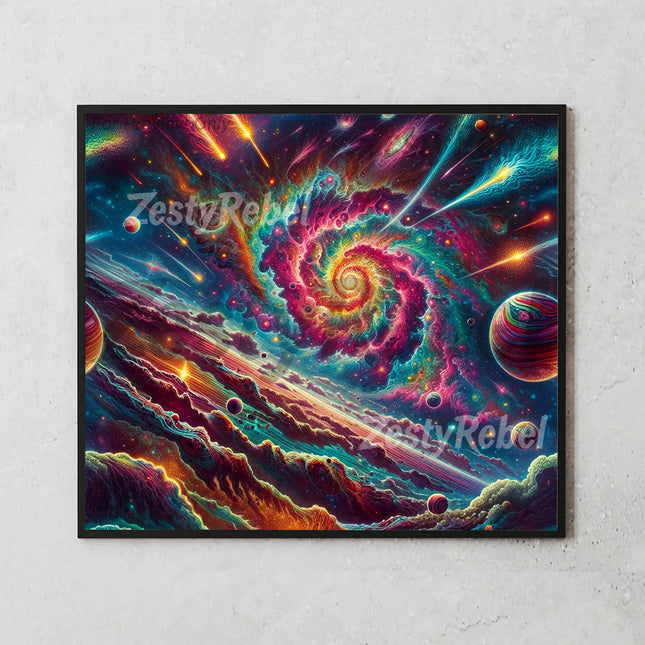 Buy tumbler png cosmic swirl design – high-res digital wrap for crafters and gift creators
