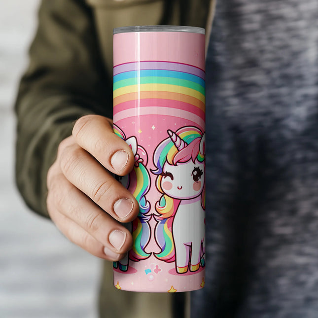 Cheap unicorn tumbler png sublimation – perfect for girly crafts and fantasy clipart bundle projects