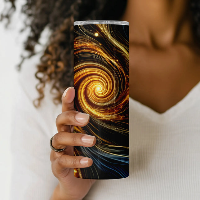 Cheap galaxy tumbler png wrap – swirl sublimation for DIY and clipart bundle designs
