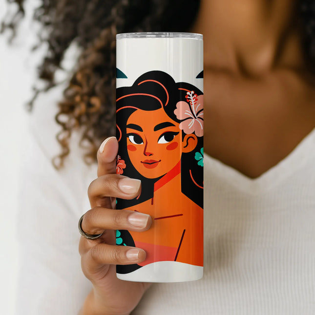 Cheap tumbler png summer floral wrap – ideal for vacation gifts and sublimation crafts