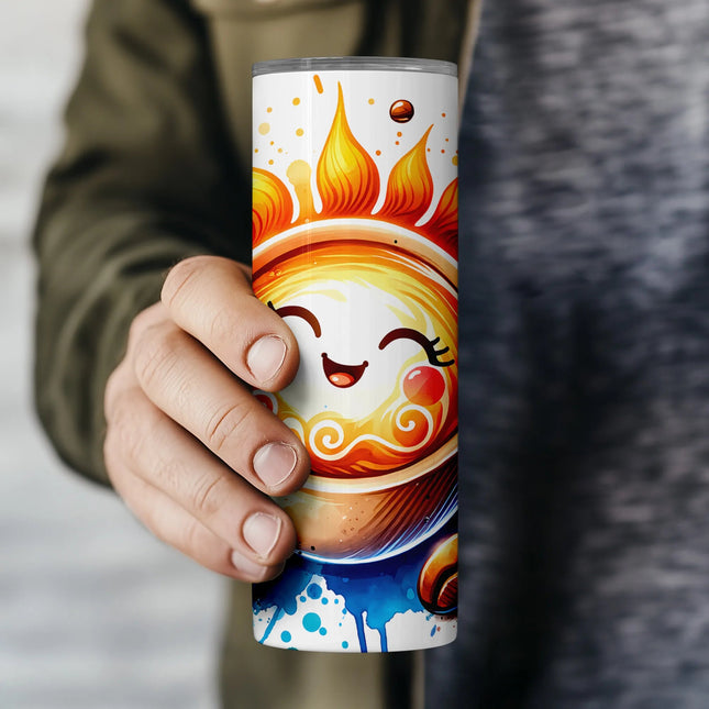 Coffee Love Tumbler Wrap PNG – Vintage Sublimation Design for 20ozSingle DesignZestyRebel