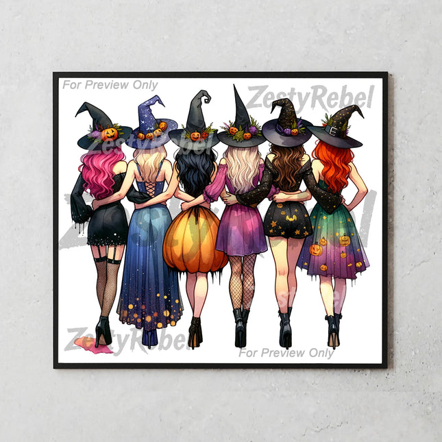 Best Halloween bridesmaid tumbler png – spooky wall art and print on demand sublimation design