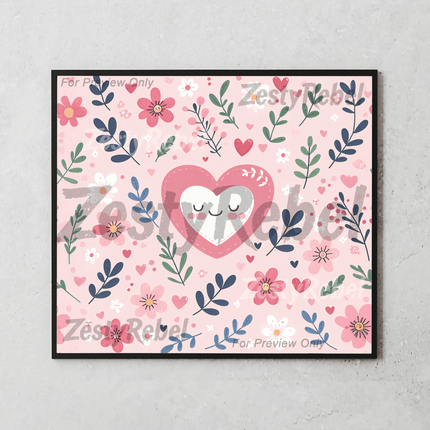 Heart, Love & FlowersSingle DesignZestyRebel