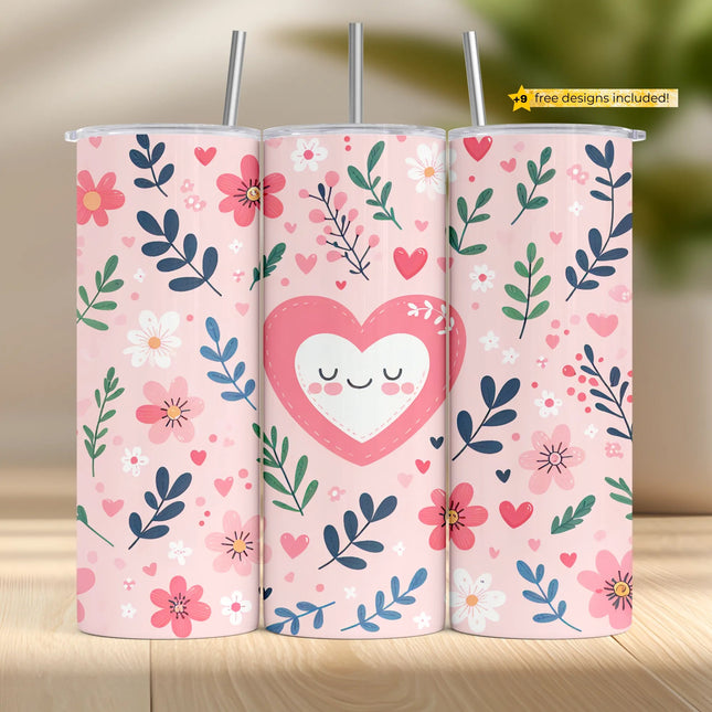 Heart, Love & FlowersSingle DesignZestyRebel