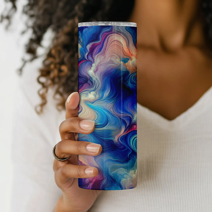 high-quality marble design tumbler wrap PNG, digital download for craft and gift projects