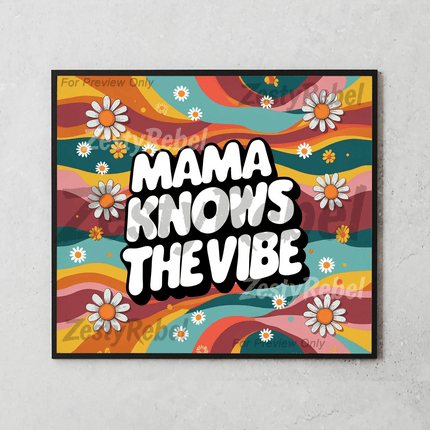 Mom 60's VintageSingle DesignZestyRebel