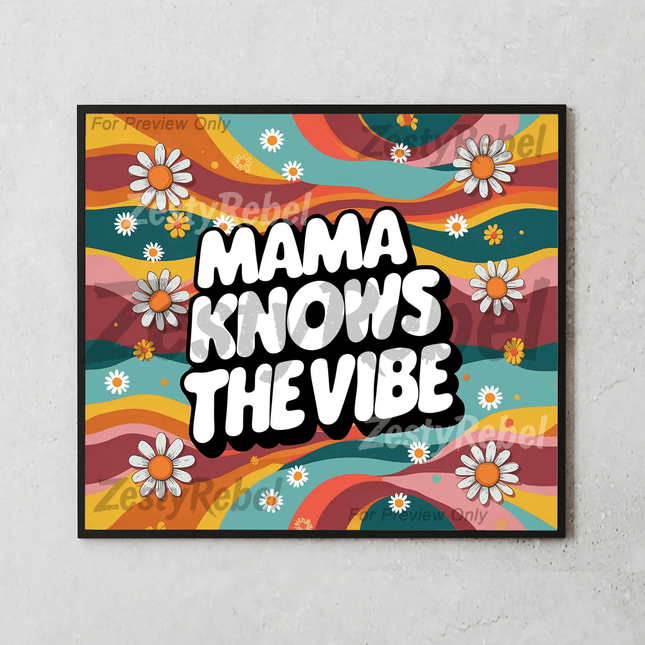 Mom 60's VintageSingle DesignZestyRebel