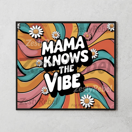 Mom 60's VintageSingle DesignZestyRebel