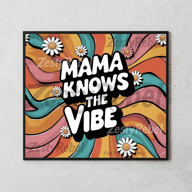 Mom 60's VintageSingle DesignZestyRebel