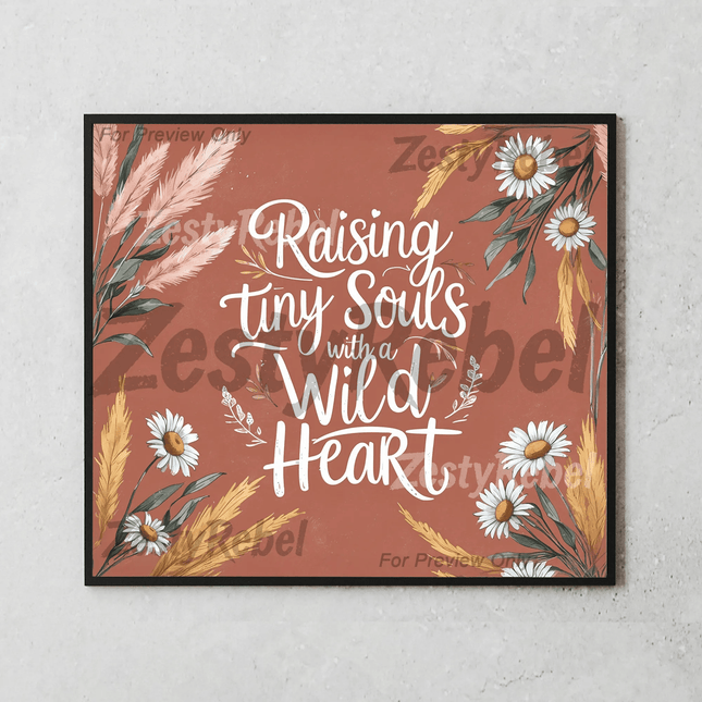 Mom Boho quoteSingle DesignZestyRebel