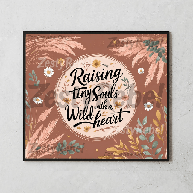 Mom Boho quoteSingle DesignZestyRebel