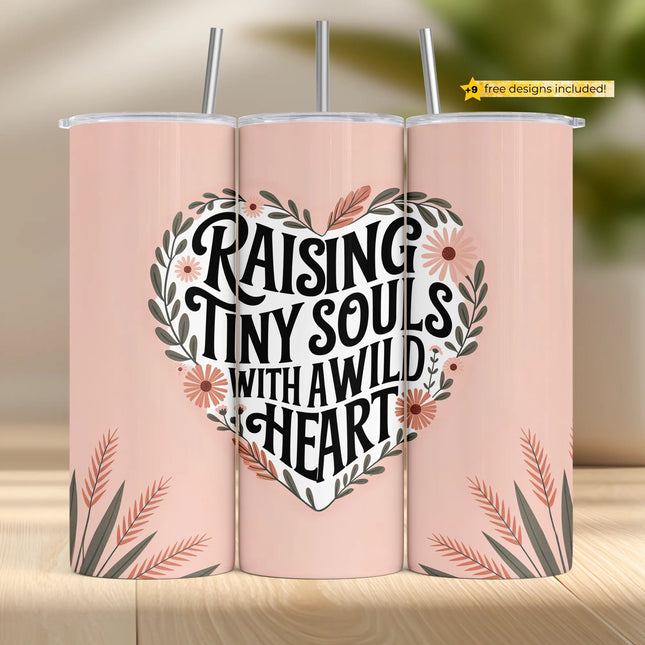 Mom Heart QuoteSingle DesignZestyRebel