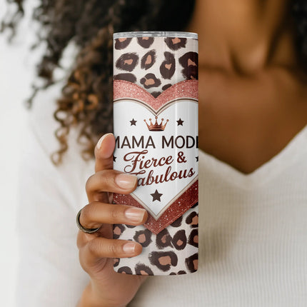 Mom018 Heart Animal PrintSingle DesignZestyRebel