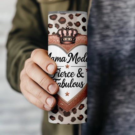 Mom020 Heart Animal PrintSingle DesignZestyRebel