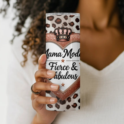 Mom020 Heart Animal PrintSingle DesignZestyRebel