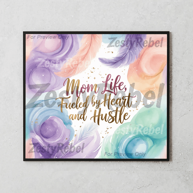 Mom023 AbstractSingle DesignZestyRebel