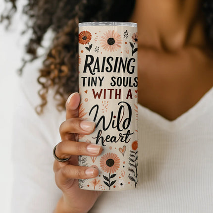 Bohemian-styled tumbler wrap for 20oz skinny cups, perfect for POD and DIY Mother’s Day gifts.