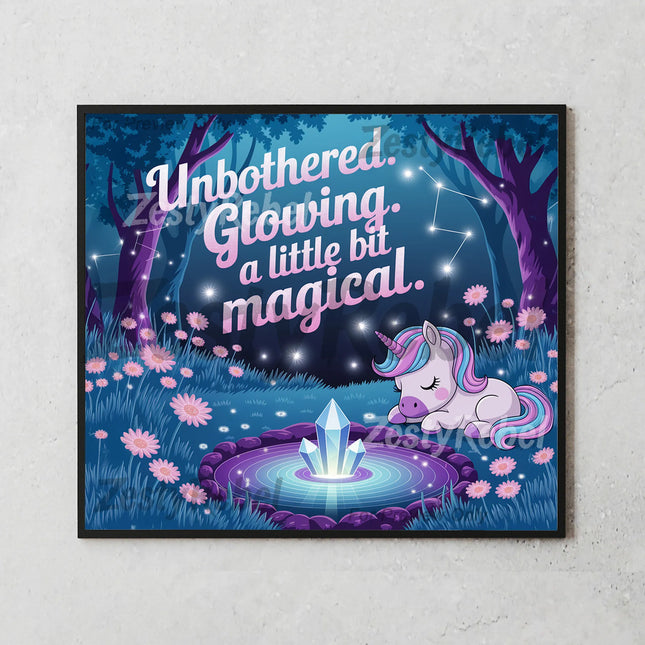 Best tumbler png for wall art and print on demand – constellation unicorn sublimation scene