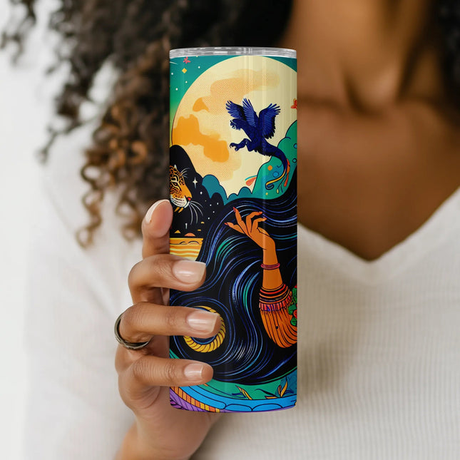 Woman & Cheetah Jungle tripSingle DesignZestyRebel