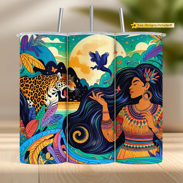 Woman & Cheetah Jungle tripSingle DesignZestyRebel