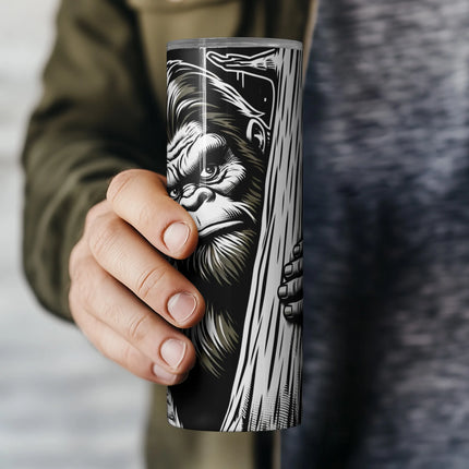Mythical forest creature tumbler wrap for crafters and print-on-demand sellers.